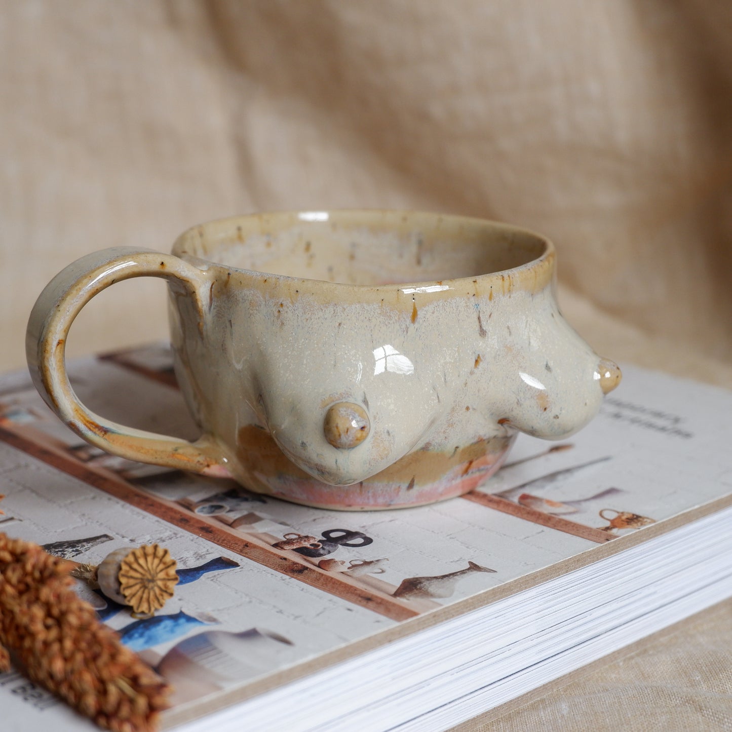 Sandstone Glow Mug / dream big