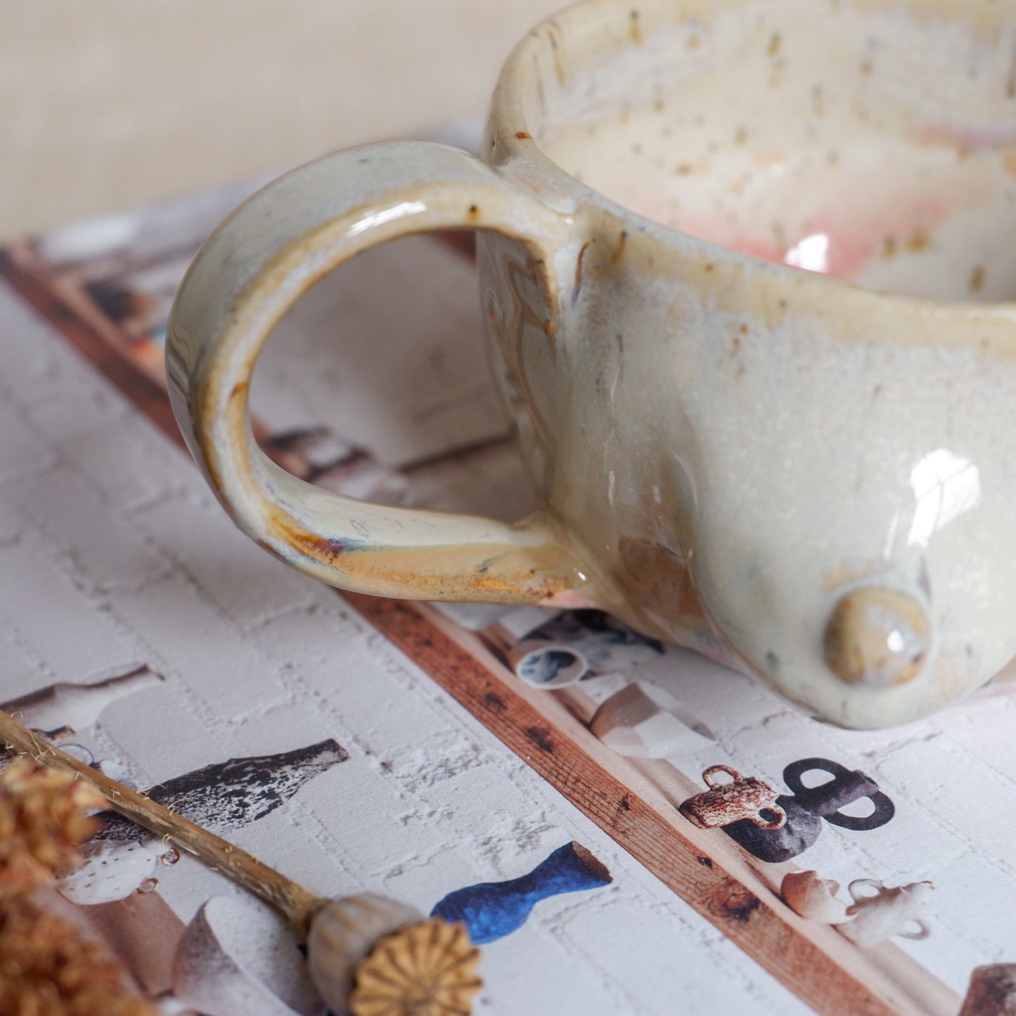 Sandstone Glow Mug / dream big