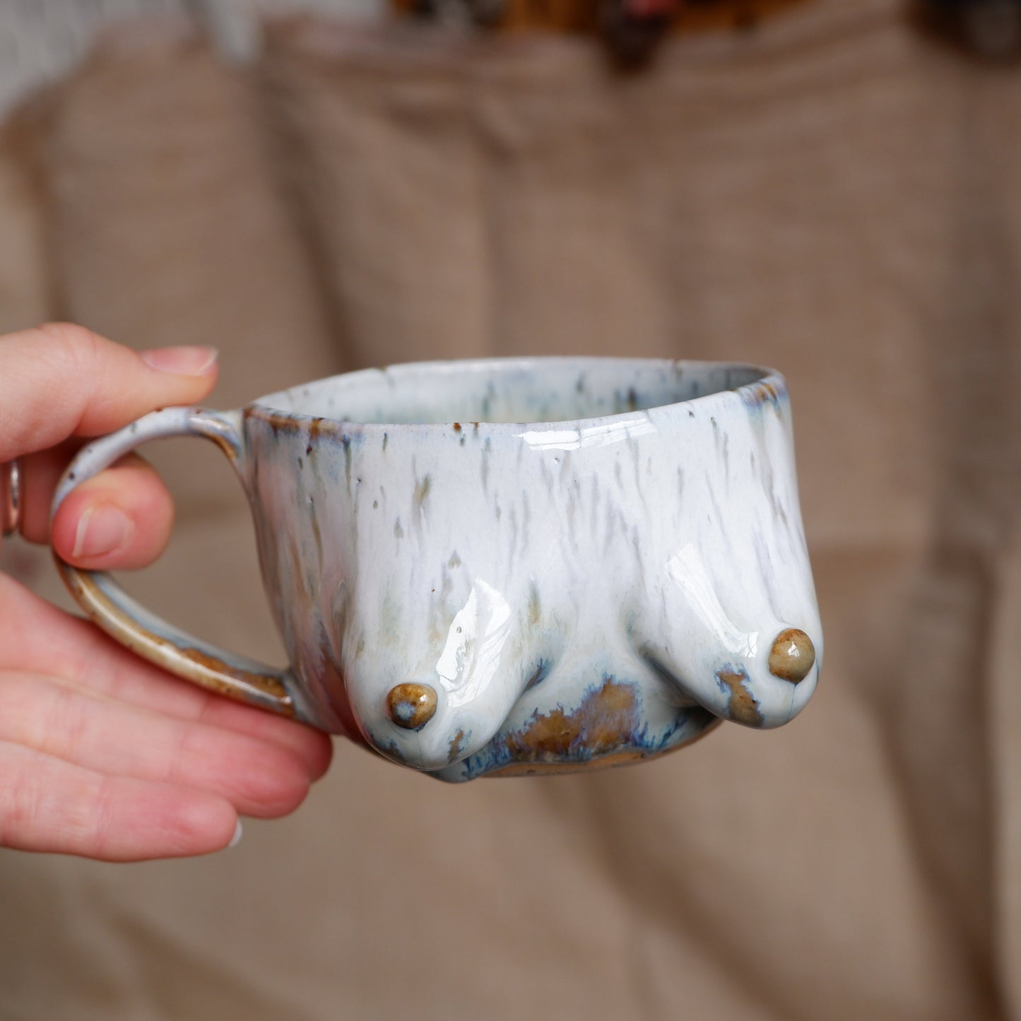 Frozen Lake Mug / smile