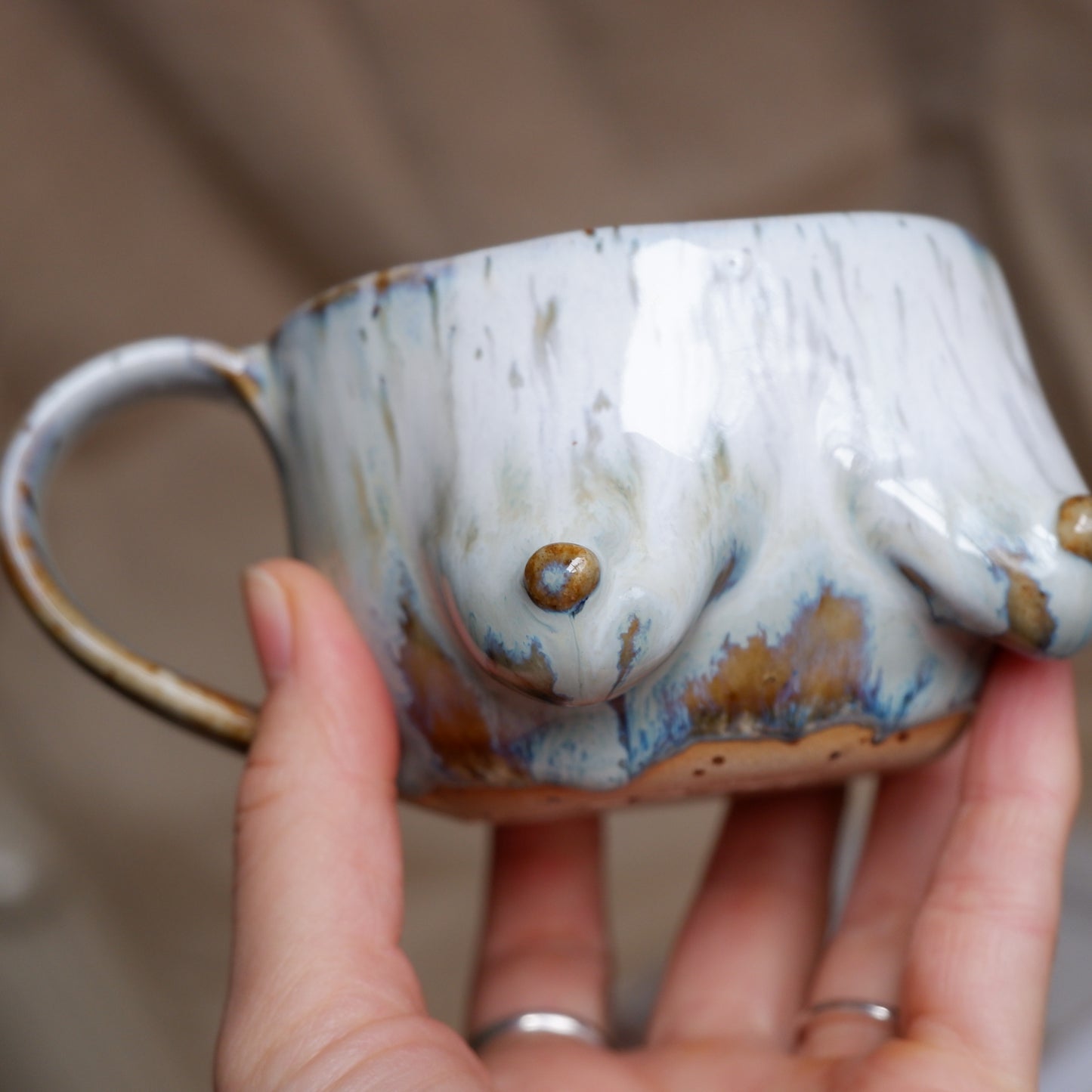 Frozen Lake Mug / smile