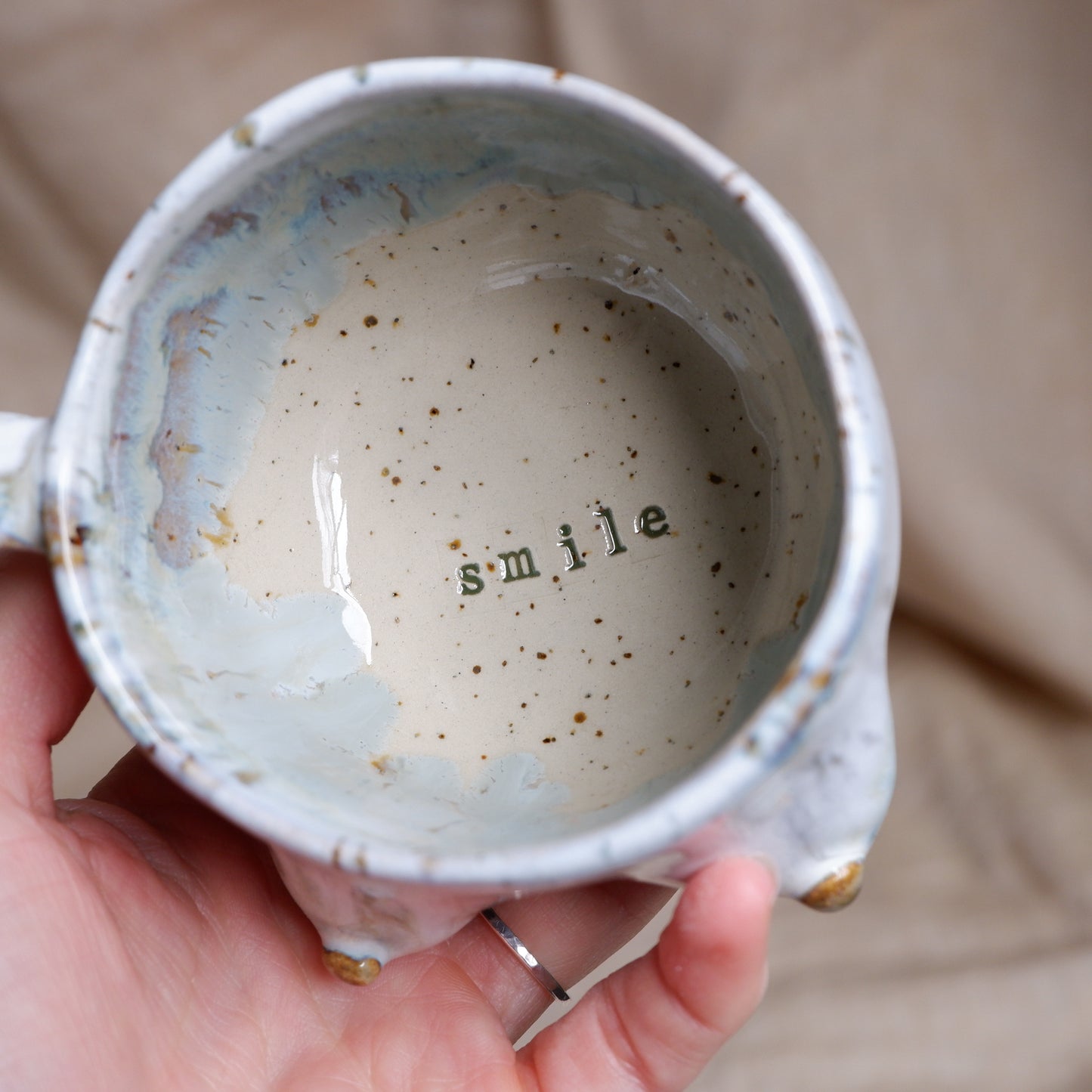 Frozen Lake Mug / smile