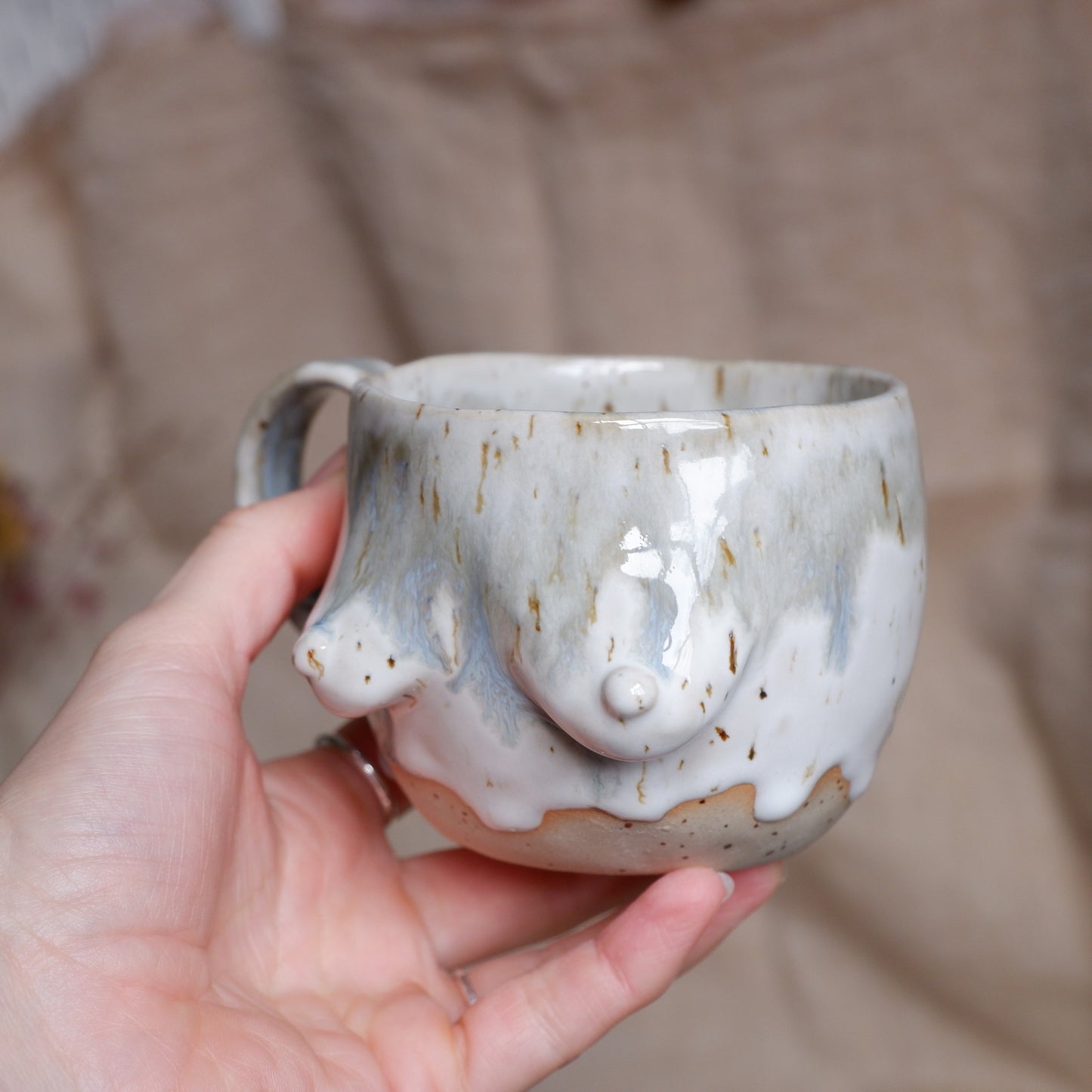 Snowy Lake Mug / smile