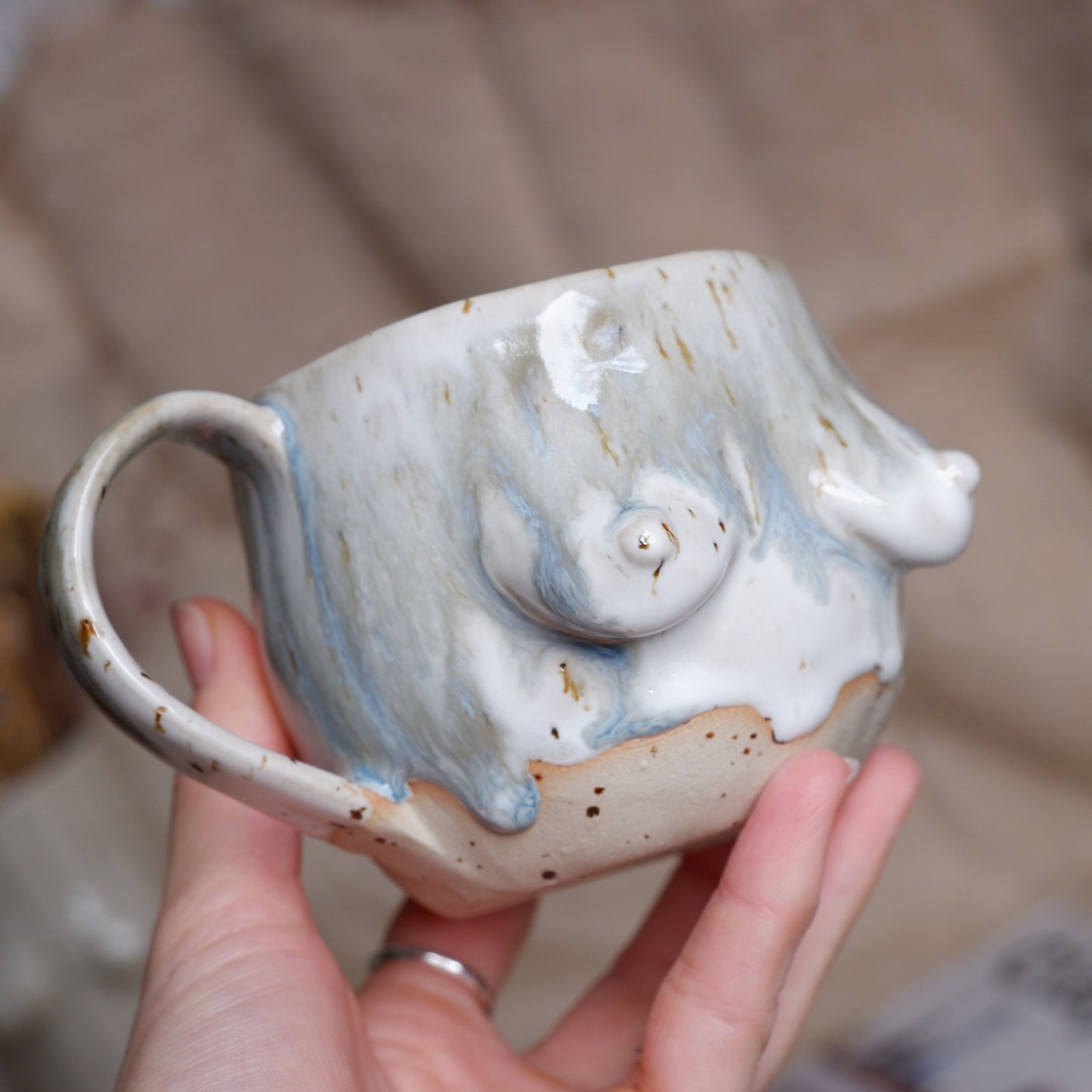 Snowy Lake Mug / smile