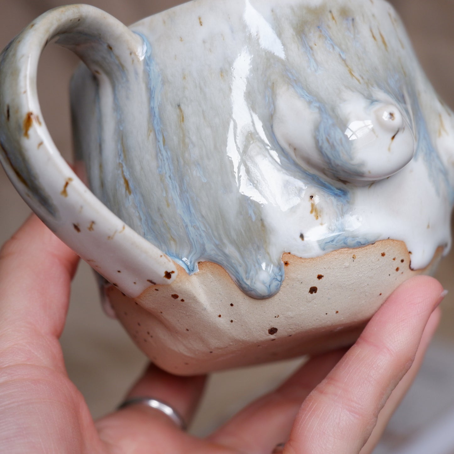 Snowy Lake Mug / smile