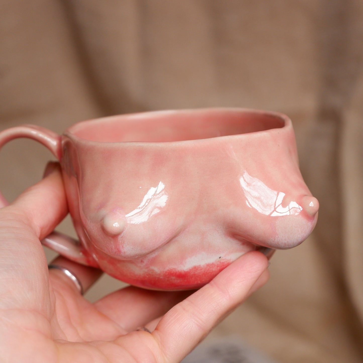 Blush Dawn Mug / love your curves