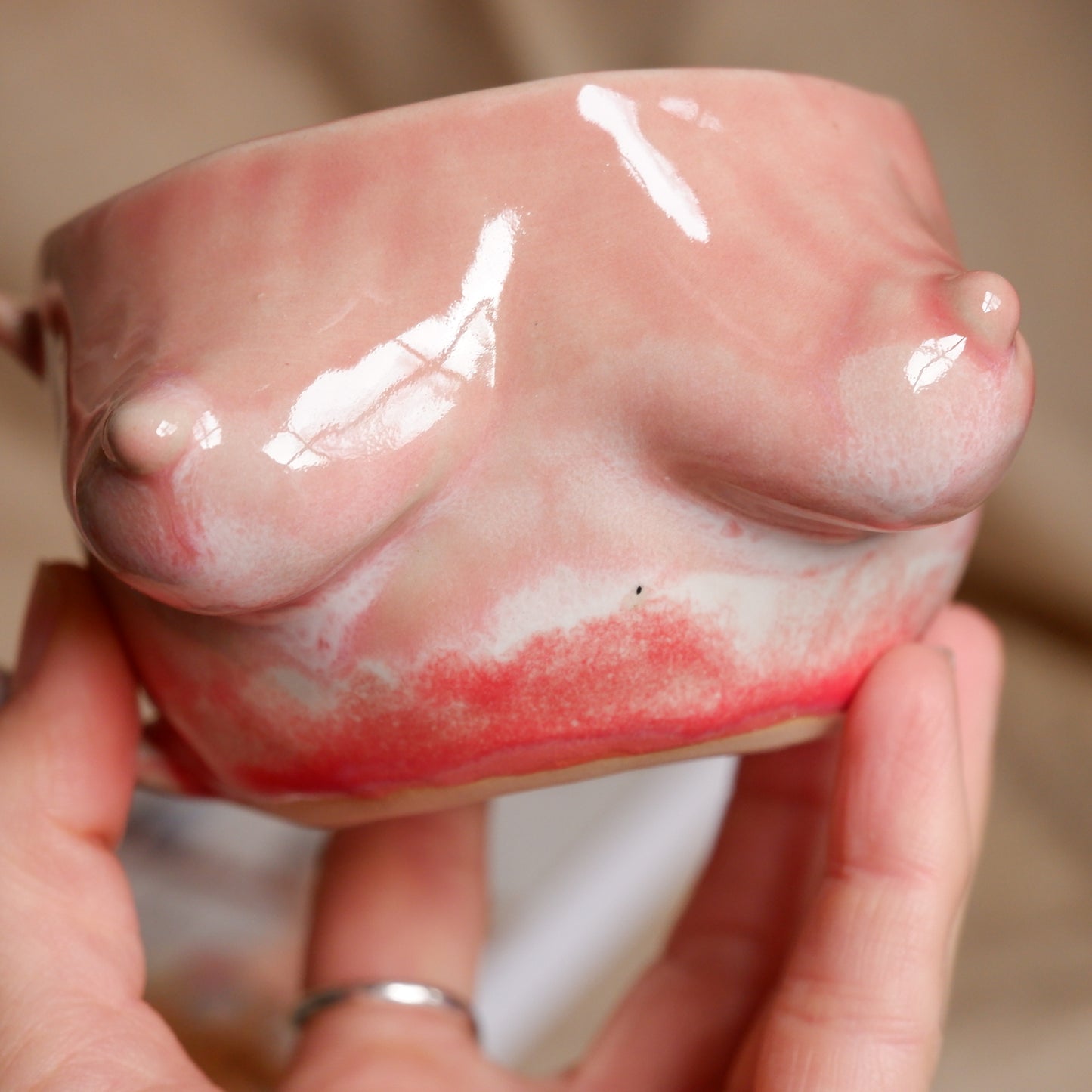 Blush Dawn Mug / love your curves