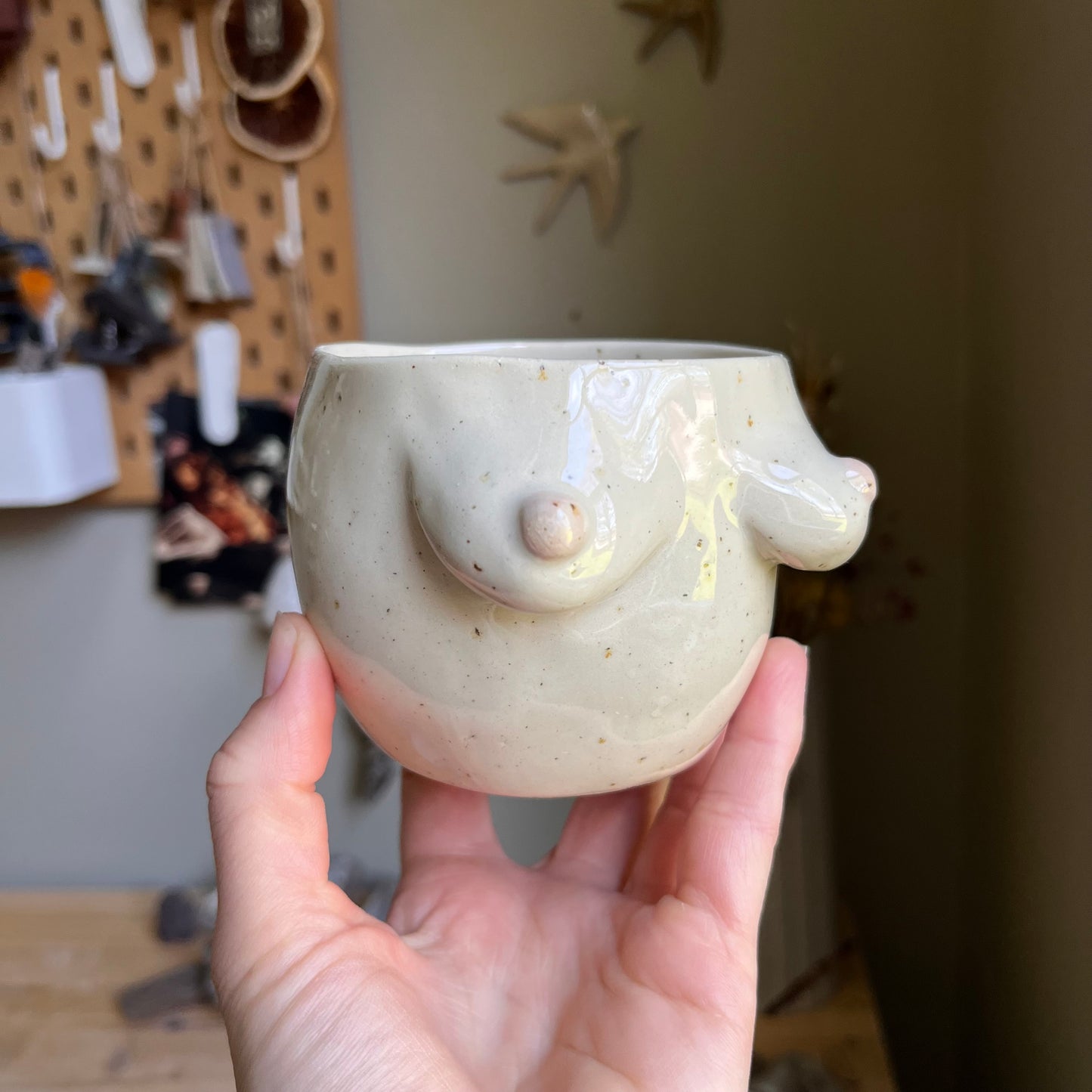 Speckled mug