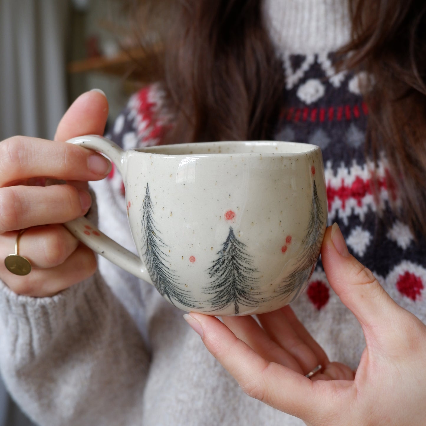 Holiday Mug - Winter Forest