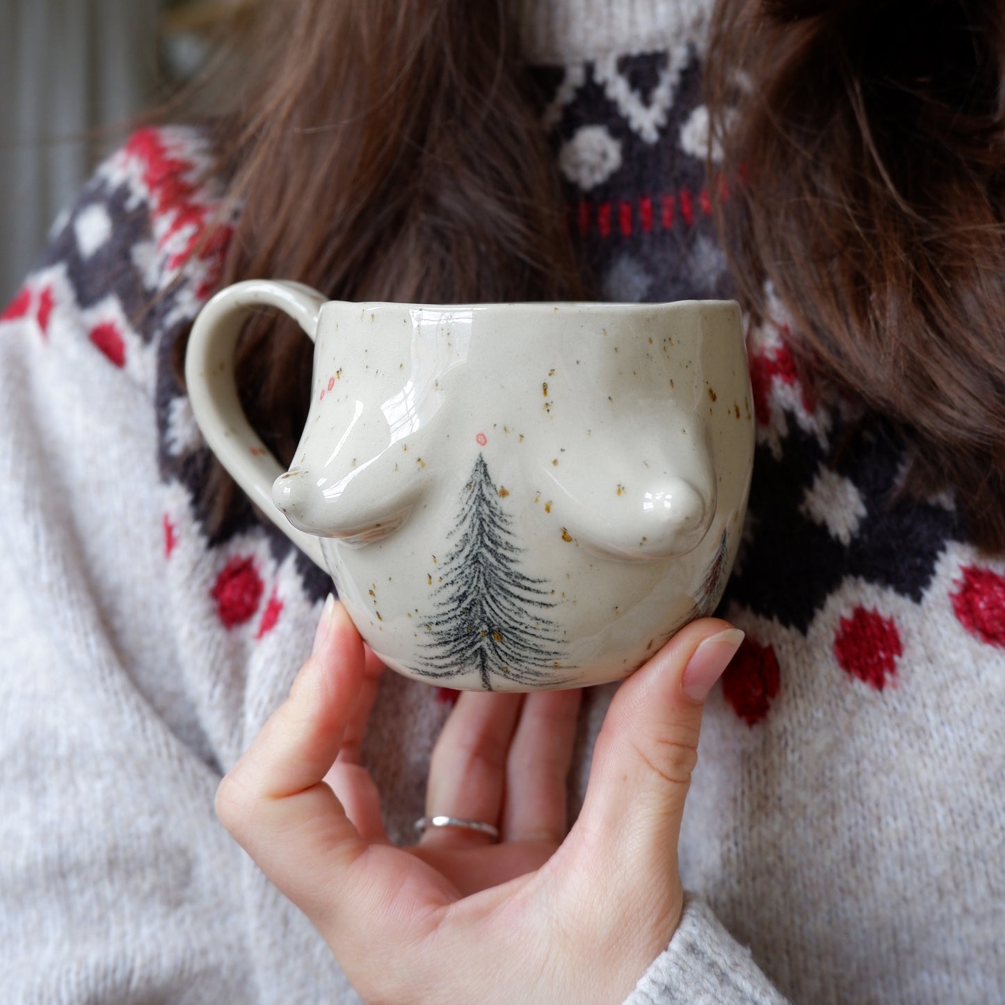 Holiday Mug - Crimson Pine