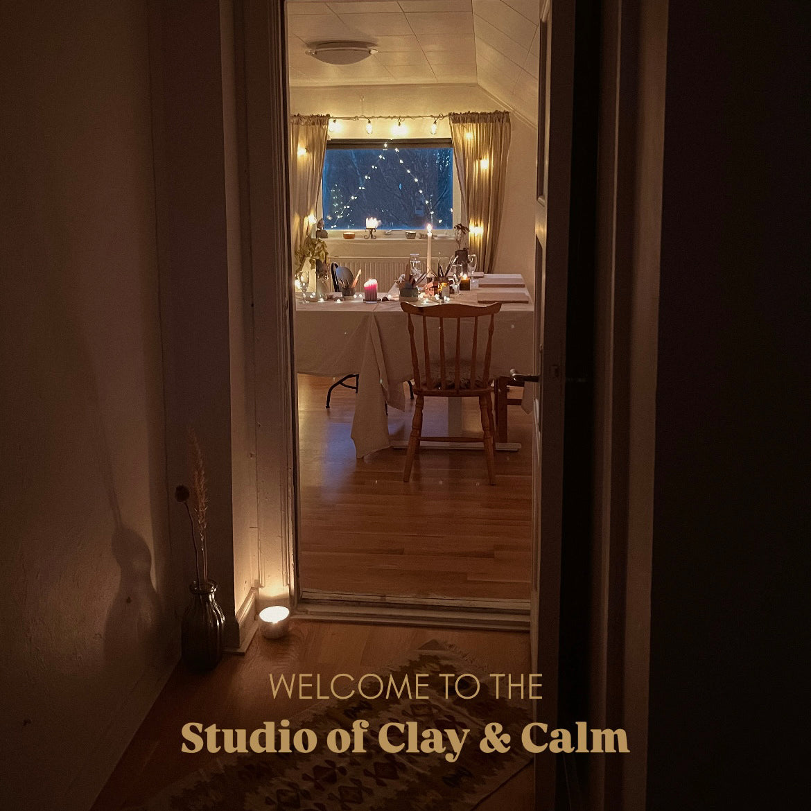 Clay Date Night for two / with sparkling wine, photos & ceramic gift