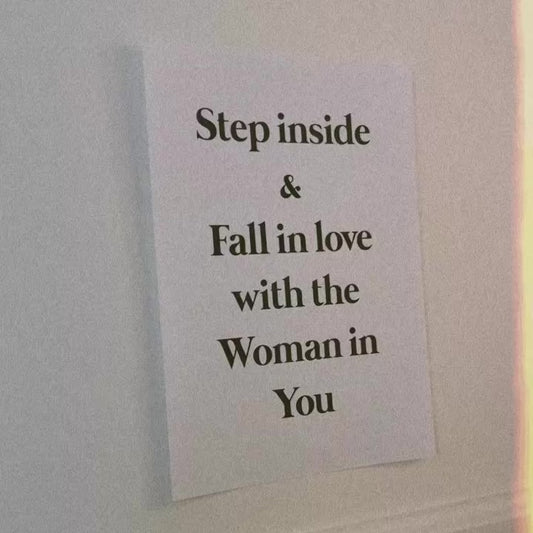 Fall in love with the Woman in You / 17 May
