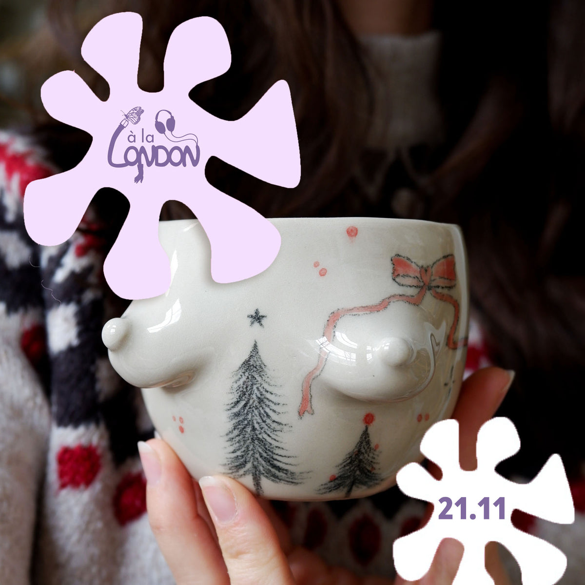 Decorate your own Titty Cup - November 21, 12:30